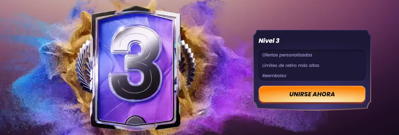 FunBet Casino Nivel VIP 3 y Beneficios FunBet Casino nivel VIP 3 con ofertas personalizadas, reembolso y límites de retiro más altos